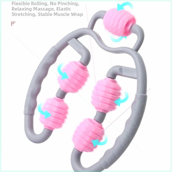 King μασάζ με πέντε ρόδες — φορητός δακτύλιος για το πόδι, αφρώδης άξονας για μυϊκή χαλάρωση, εξοπλισμός γιόγκα