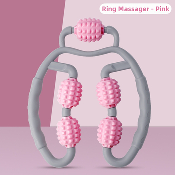 King μασάζ με πέντε ρόδες — φορητός δακτύλιος για το πόδι, αφρώδης άξονας για μυϊκή χαλάρωση, εξοπλισμός γιόγκα