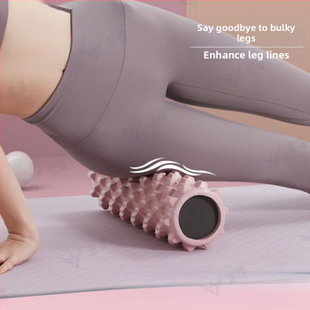 Ciets putu rulis muskuļu relaksācijai, joga, kāju masāža