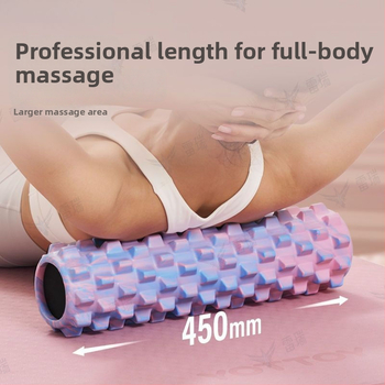 Ciets putu rulis muskuļu relaksācijai, joga, kāju masāža