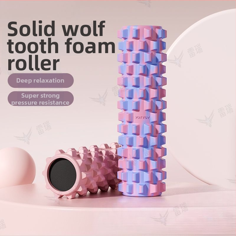 Ciets putu rulis muskuļu relaksācijai, joga, kāju masāža