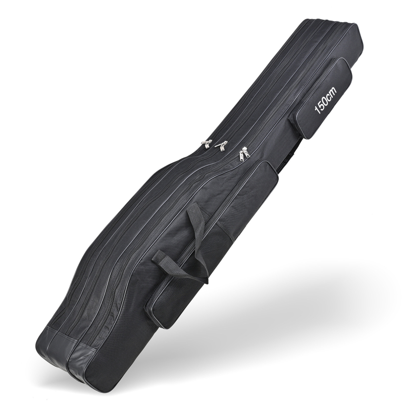 Leo taška na morské rybárčenie, Oxford látka, 3-vrstvová skladacia taška s veľkým bruchom, ramenná taška na prúty, kód 28028