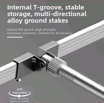 Yuxin Νάιλον διχτυ προστασίας αλιείας με θέση από κράμα αλουμινίου και τετράγωνο άκρο, μικρού ματιού δίχτυ