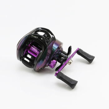 Hongmeiren drum fishing reel με μεταλλικό σώμα, κατάλληλο για αλιεία με τεχνητά δολώματα