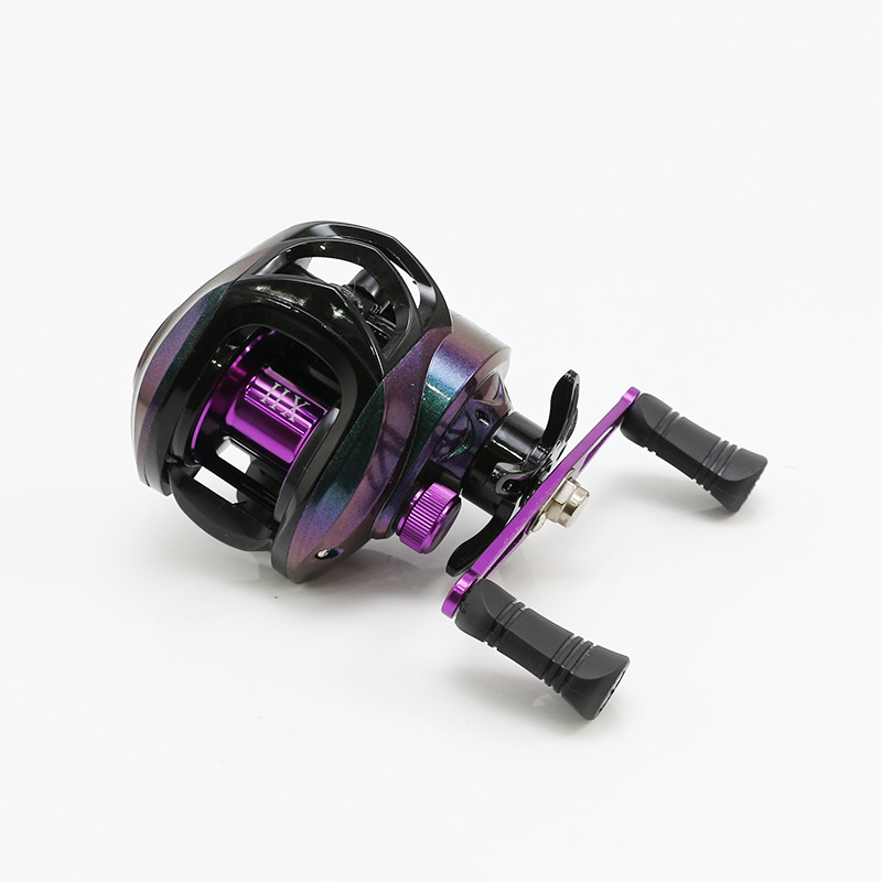Hongmeiren drum fishing reel με μεταλλικό σώμα, κατάλληλο για αλιεία με τεχνητά δολώματα