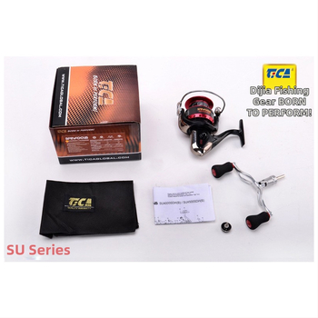 Spinning reel Dijia SU2000SDH(B) για ψάρεμα με δόλωμα, 9-μπάλ μπεϊρνγκ, ισορροπημένη διπλή λαβή