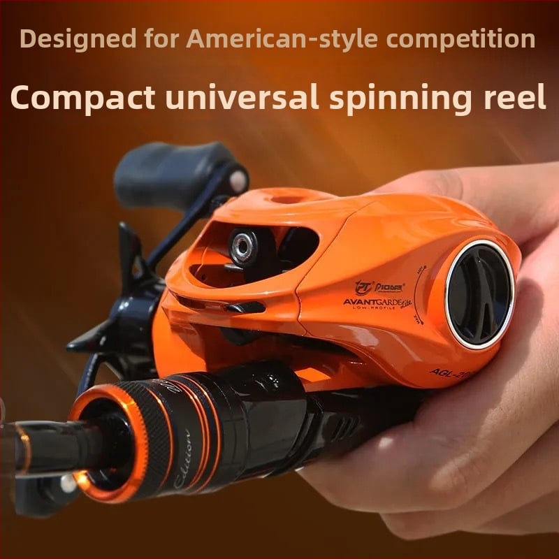 Happy Fishing Song Αμερικανικού στυλ spinning reel για μακρινές ρίψεις, κατασκευή από ανθρακούινες ίνες και μέταλλο, αριστερή ή δεξιά λαβή