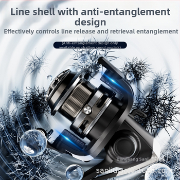 ASHCONFISH Spinning καρούλι για ψάρεμα με δόλωμα, μεταλλική κατασκευή, εναλλάξιμο χερούλι αριστερά/δεξιά, 7+1 ρουλεμάν