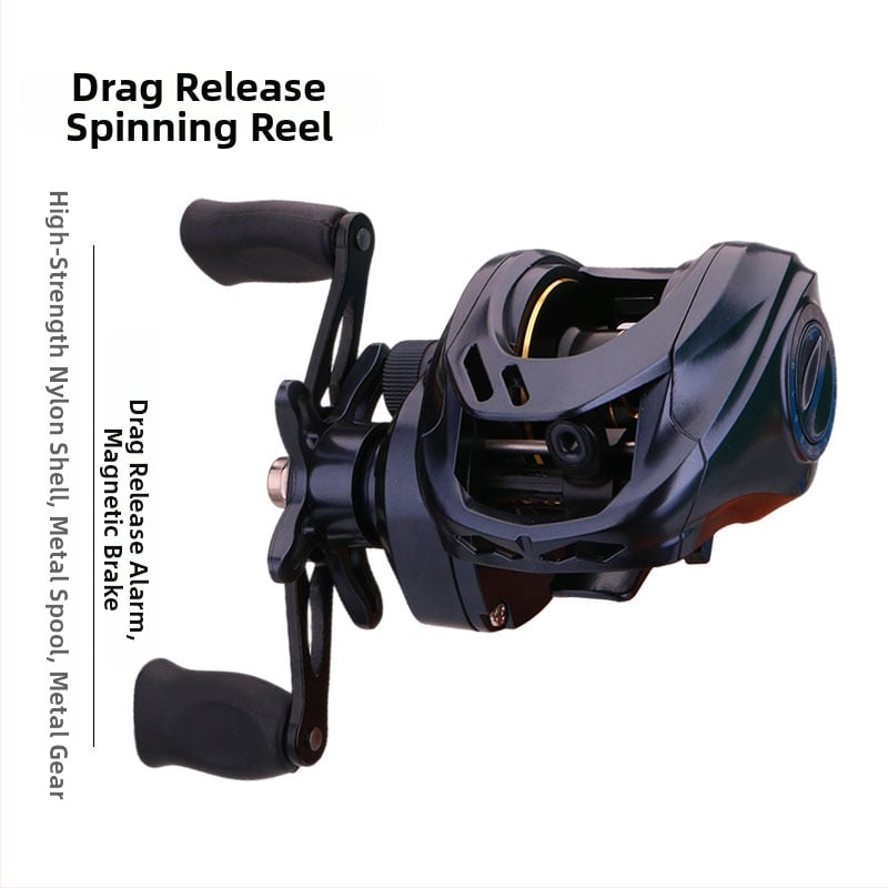 Μακαρά ψαρέματος με μηχανισμό τύπου drum, ειδοποίηση διαρροής, συσκευασία 50 τεμάχια