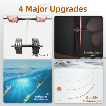 Handing νάιλον κύρια γραμμή αλιείας, 150 μ., υψηλή αντοχή, προέλευση Weihai