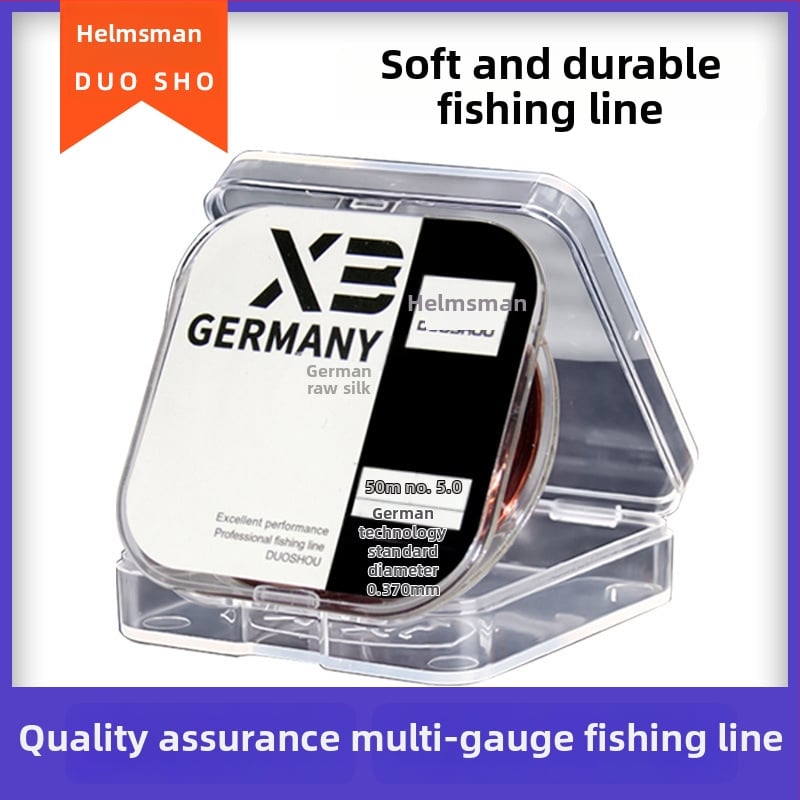 Helmsman κύρια γραμμή αλιείας, νήμα νάιλον, μήκος 50 μ.