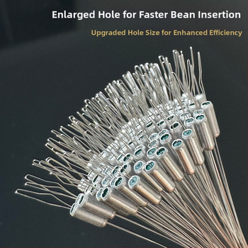 Nerūdijančio plieno distanciniai kaiščiai, cilindriniai, sustiprinti, 100 vnt., pozicionavimo linijos komplektui