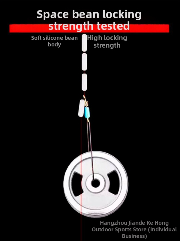 Space Bead za ribolov, u obliku masline, silikon-gumeni dodatak za ribarsku liniju