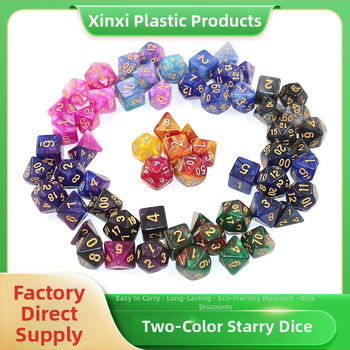 Dobókockák - Xinxin agát poliedrikus dobókockák, testreszabható, Foshan eredetű