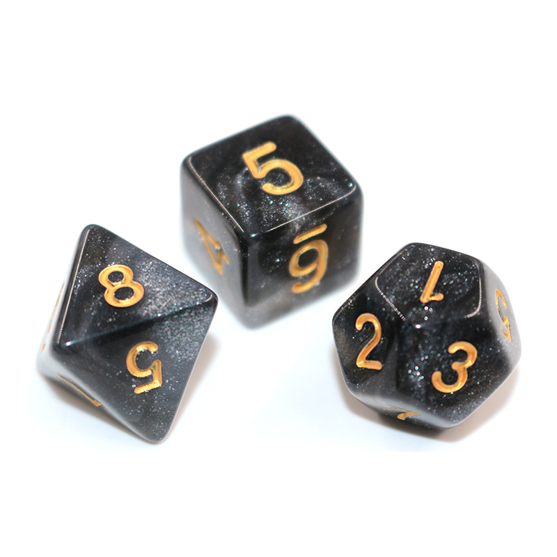 Dobókockák - Xinxin agát poliedrikus dobókockák, testreszabható, Foshan eredetű