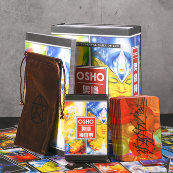 Комплект карти Osho Zen с учебно ръководство и калъф за карти