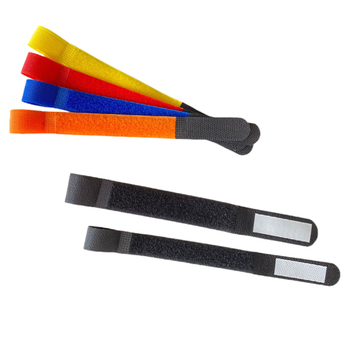 P-típusú Velcro-kábelrögzítő adatkáblekhez, kábelkezelés, csúszásmentes pánt, nejlon-poliészter keverék