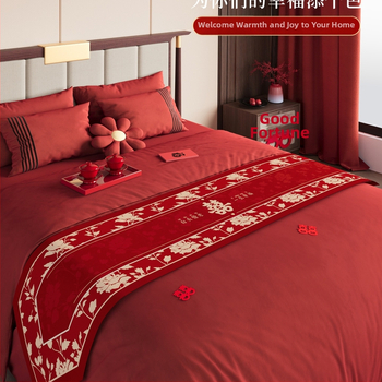 Vestuvinė lovos vėliava su dviguba laime - nuotakos kambario dekoras | Medžiaga: šilkiniai gėlių žiedai; Paskirtis: vestuvės; Dovana: asmeninė dovana; Tinka gimtadienio dovanai