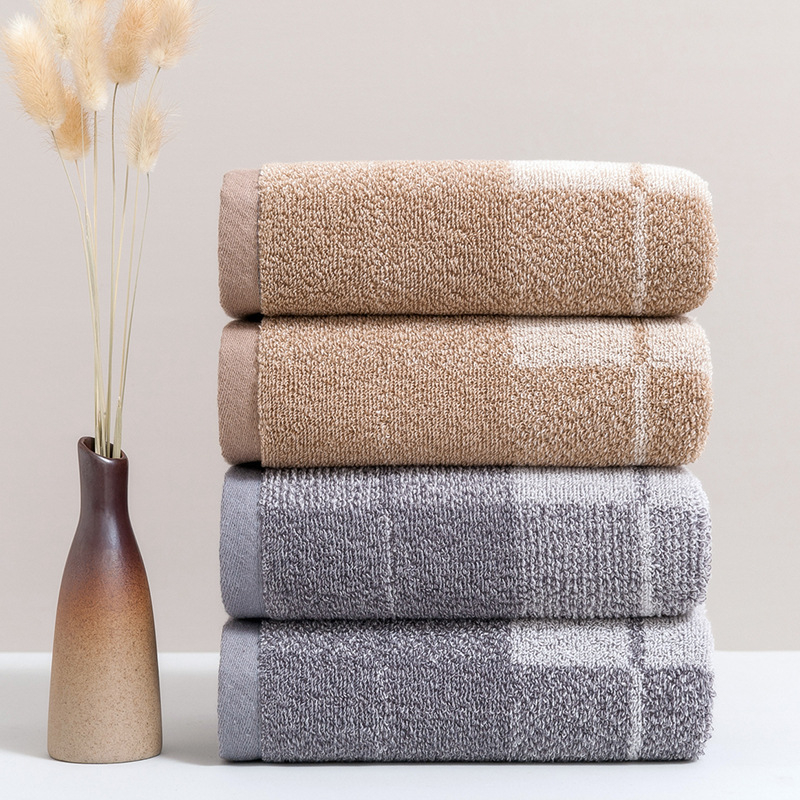 Πετσέτα προσώπου από 100–120 g βαμβάκι, Jacquard 32S, Brandin, επαναχρησιμοποιούμενη