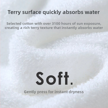 Hotellitoa käterätt puuvillane, 150 g, Ply lõng, 16 lõngaga, imavus 0–5 s