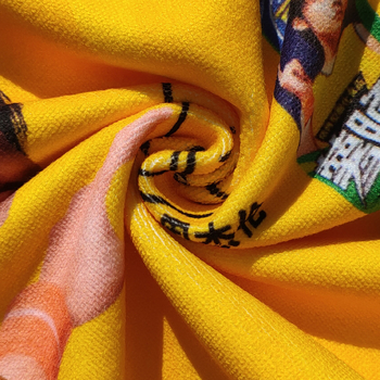 Mikrovlaknasti sportski ručnik s tiskanim logom, 120D pređa, težina 200–300 g, postupak otiskivanja