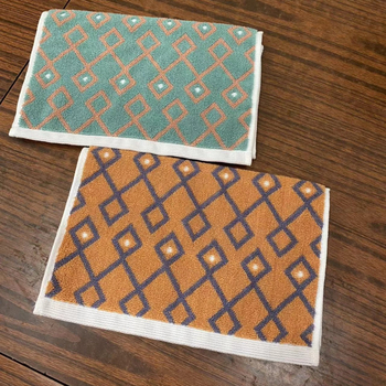 Jinyan Ručnik za lice od 100% pamuka, Jacquard – 32 niti, 120–140 g, Mogućnost prilagođenja