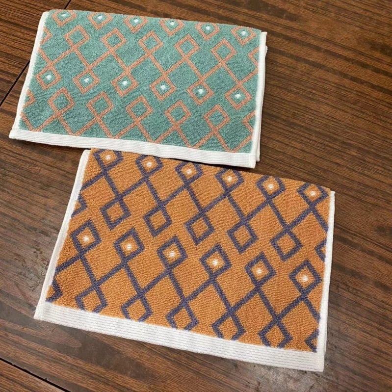 Jinyan Ručnik za lice od 100% pamuka, Jacquard – 32 niti, 120–140 g, Mogućnost prilagođenja