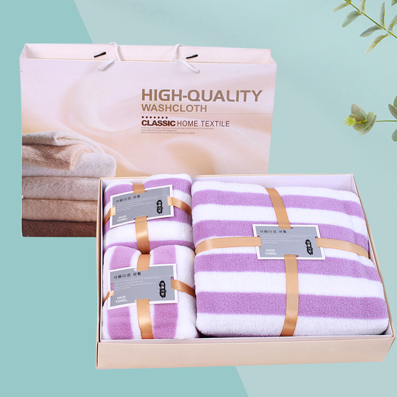 Dvieli dāvanu komplekts kastē — korallu frotē audums, 240 g/m², ar logotipu pielāgojams, logotipa druka, ražošanas process: druka