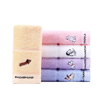 Dāvanu dvieļu kaste, bērnu dvieli no 100% kokvilnas, 260 g, izšūšana un šuvums, pielāgojama