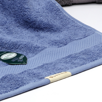 Pamučni ručnik za kupanje, 410 g, s tiskanim logom, kategorija: ručnik za kupanje/plažu, sadržaj 100% pamuka