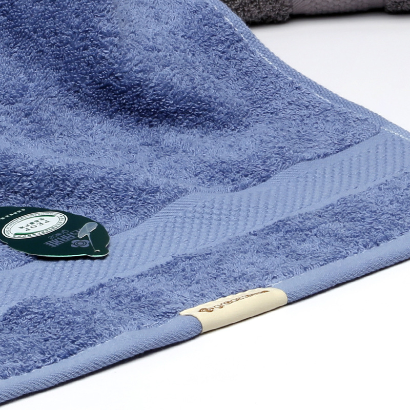 Pamučni ručnik za kupanje, 410 g, s tiskanim logom, kategorija: ručnik za kupanje/plažu, sadržaj 100% pamuka