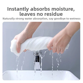 Ühekordne hotelli vannitoa käterätik, eraldi pakendatud, paksendatud peenikestest kiududest koosnev, koos puuvilla ja taimsed kiudude sisaldusega, imendumine 5–10 s