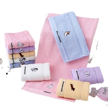 Grace/Jielia 3112 Dječji ručnik za lice od 100% pamuka, upija i mekan, Jacquard tkanina, 50 g