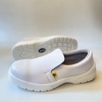 Pantofi de protecție PU: anti-statici, anti-șoc, fără praf, design de tip low-top