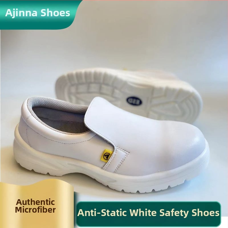 Pantofi de protecție PU: anti-statici, anti-șoc, fără praf, design de tip low-top