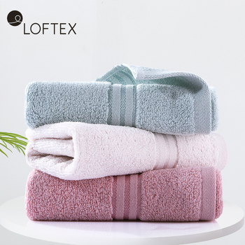 Prosop de față din bumbac 100%, antibacterian și foarte absorbant, țesătură simplă, potrivit pentru adulți.