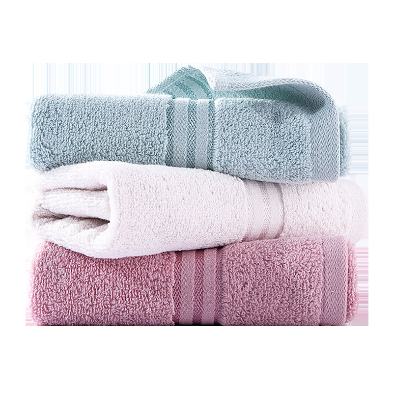 Prosop de față din bumbac 100%, antibacterian și foarte absorbant, țesătură simplă, potrivit pentru adulți.