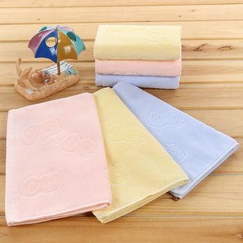 Detský uterák na kúpanie, mäkký bavlnený uterák pre novorodencov a deti, 32S vlákno, žakardová plocha s krátkym vlasom, 50 g, rýchle nasiaknutie 0–5 s