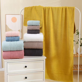 Комплект кърпи от чист памук със бродирани мотиви, удебелен, абсорбиращ, 120 g/m2, без власинки