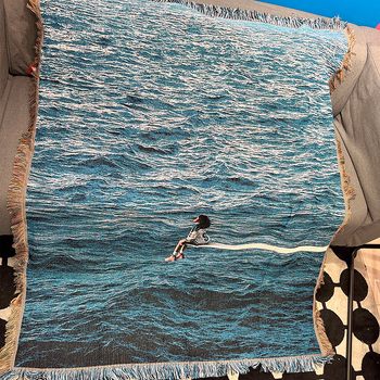 Гоблен за всекидневна – памучна тъкан, пейзажен мотив, INS стил, 800–999 г