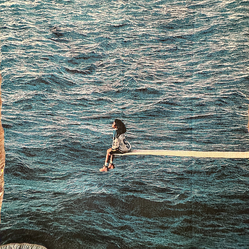 Гоблен за всекидневна – памучна тъкан, пейзажен мотив, INS стил, 800–999 г