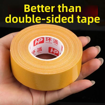 Audinio pagrindu turinti dvipusė lipnioji juostelė, skaidri, atplėšiama tinklelė, be žymių.