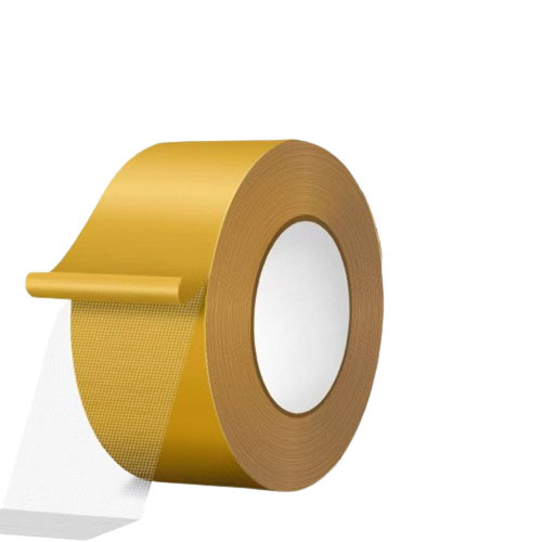 Audinio pagrindu turinti dvipusė lipnioji juostelė, skaidri, atplėšiama tinklelė, be žymių.