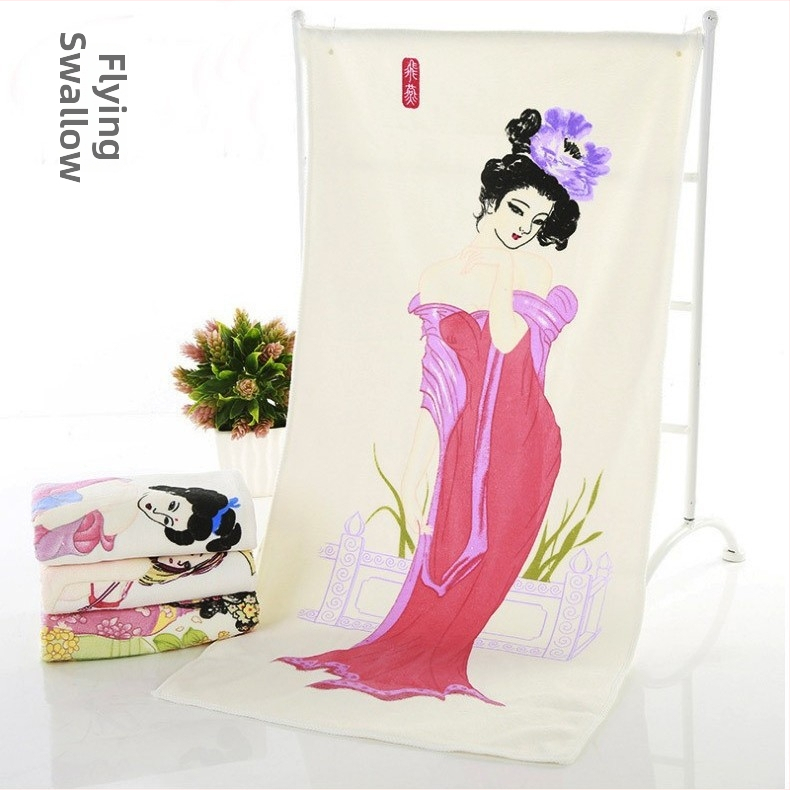 Mikrofibras dvieilis ar krāsu maiņu | pielāgota druka | 100 g | 85% poliesters / 15% neilons