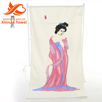 Mikrofibras dvieļis ar krāsu maiņu, pielāgotu rakstu un logotipa druku, 100 g, poliestera/nylona maisījums