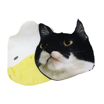 Pielāgots dzīvnieku dvielis - īpaša forma, kokvilna, 400GSM, digitālā druka, pielāgojams, bērniem draudzīgs