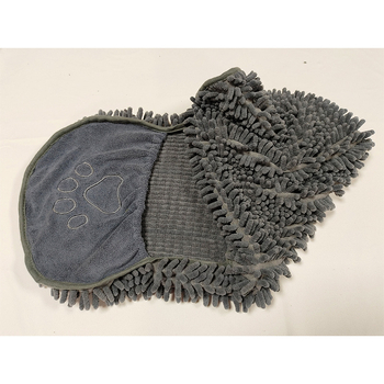 Xuda mikrofiber Chenille ručnik za kućne ljubimce za mačke i pse, 150D, plosano tkanje, šivanje, 50–80 g