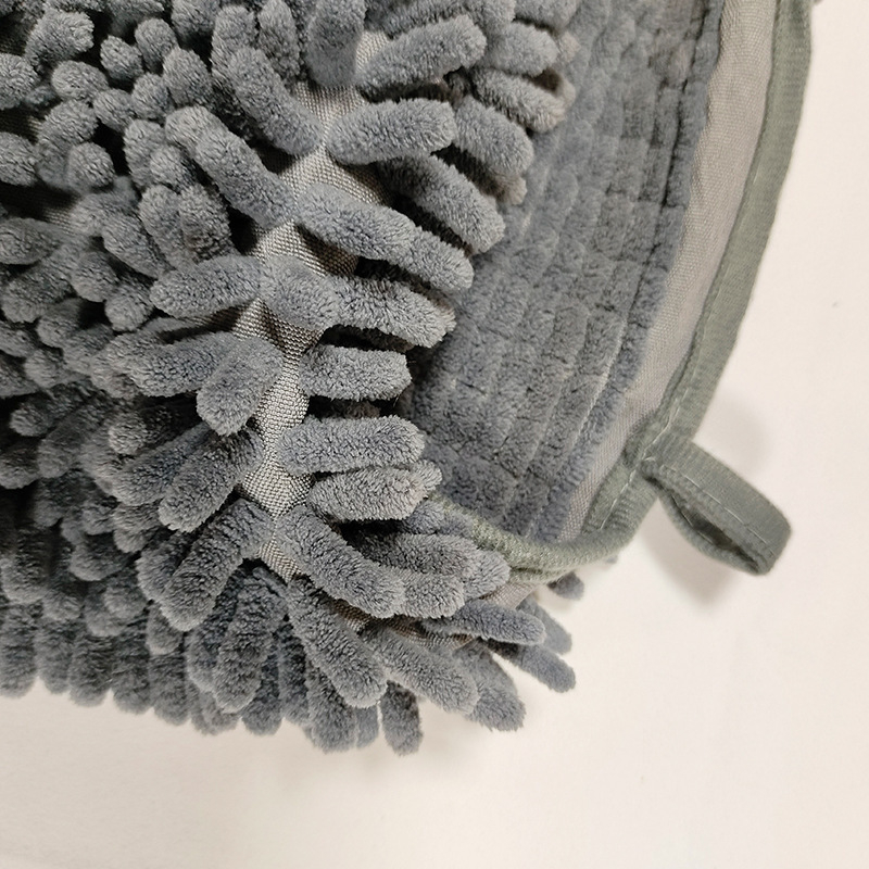 Xuda mikrofiber Chenille ručnik za kućne ljubimce za mačke i pse, 150D, plosano tkanje, šivanje, 50–80 g