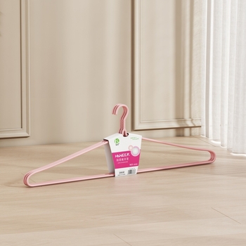 Закачалка за дрехи Baocai – антихлъзгаща се за чаршафи и кърпи, PE-дип покритие, стил Light Luxury, комплект 3 бр. (120 бр./кутия), подходяща за дрехи, панталони и връзки