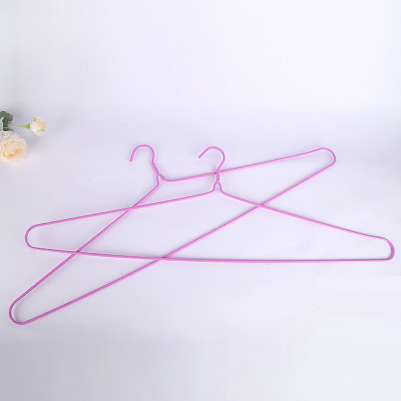 Закачалка за дрехи Baocai – антихлъзгаща се за чаршафи и кърпи, PE-дип покритие, стил Light Luxury, комплект 3 бр. (120 бр./кутия), подходяща за дрехи, панталони и връзки